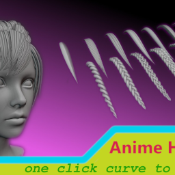 Add-on Anime Hair Maker