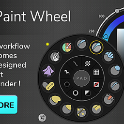 Add-on Sculpt Paint Wheel