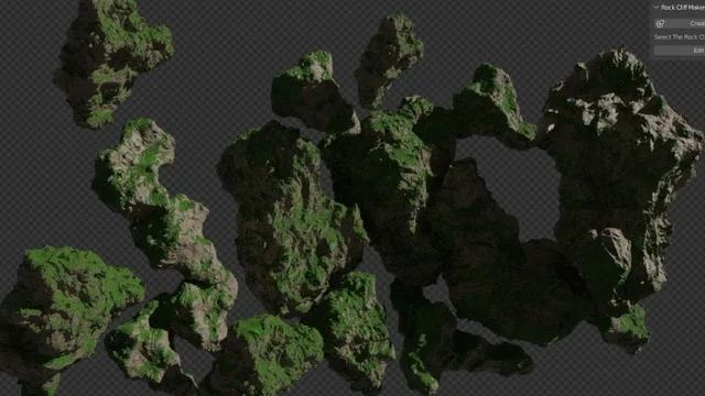 Rock Cliff Maker Addon